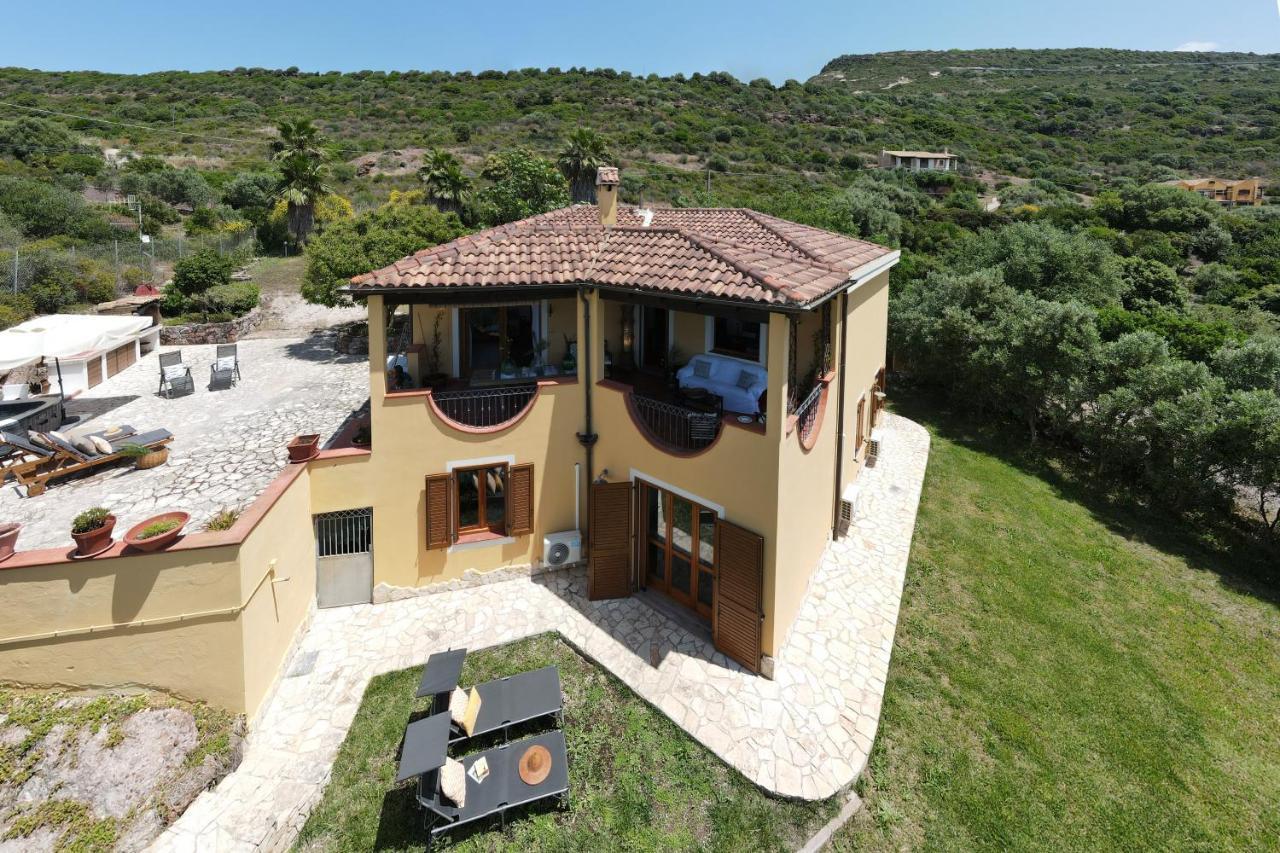Sardinia Re - Villa Martin Panoramic View Альгеро Екстер'єр фото